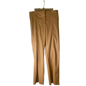 Vince Camuto NWT faux Leather Tan‎ pants